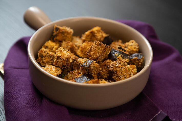 Dadinho de berinjela Foto: ALEX SILVA