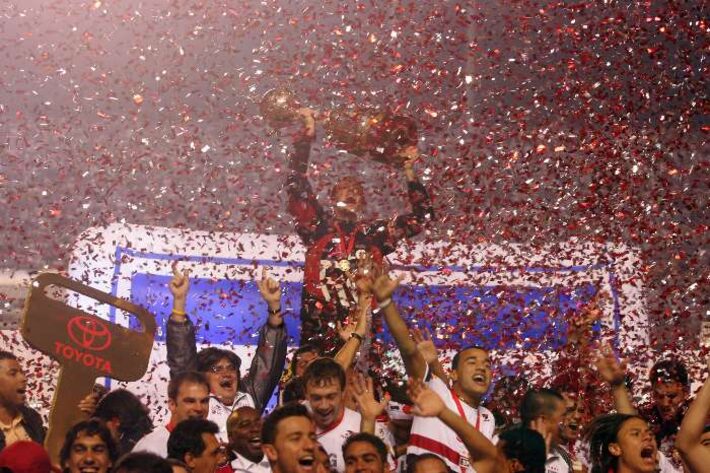 São Paulo não ganha a Libertadores desde 2005 Foto: Alex Silva/AE - 14/7/2005