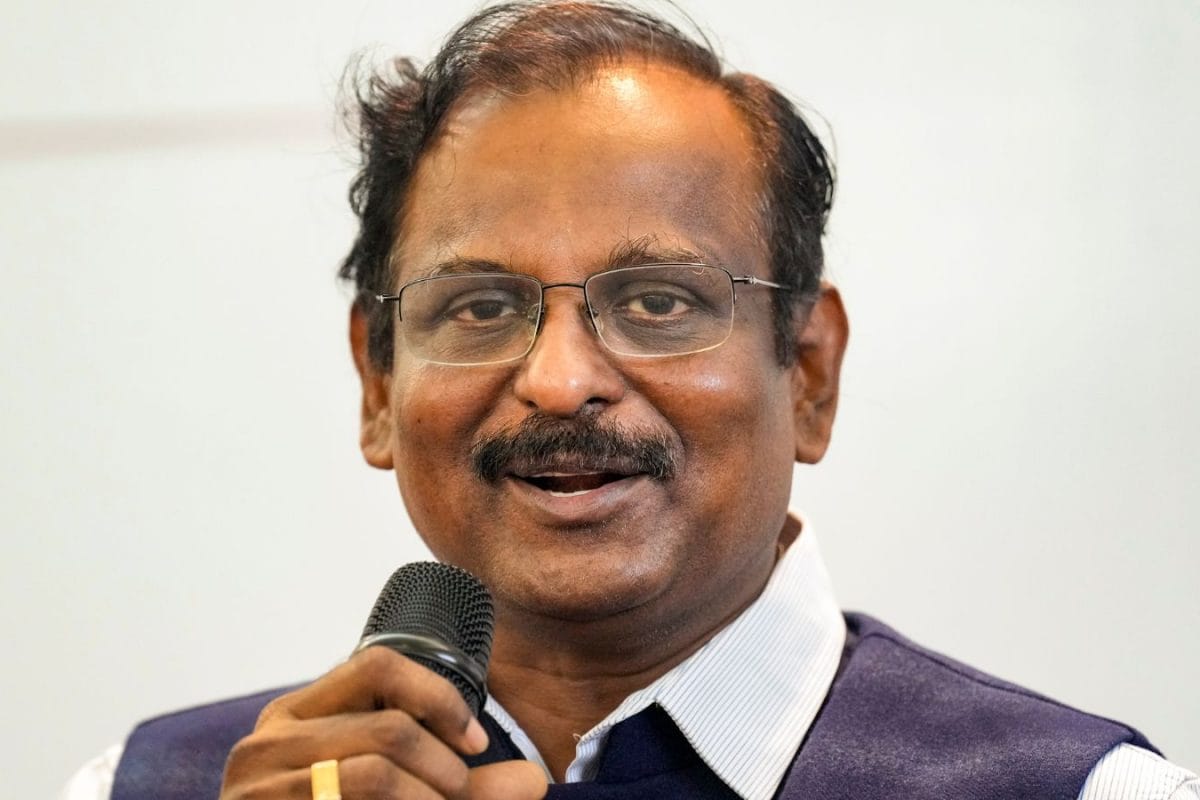 ISRO chief V Narayanan also gave updates on Gaganyaan. (PTI File)