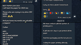 Telegram flooded with NEET UG 2025 “leaked paper” scams, angry students