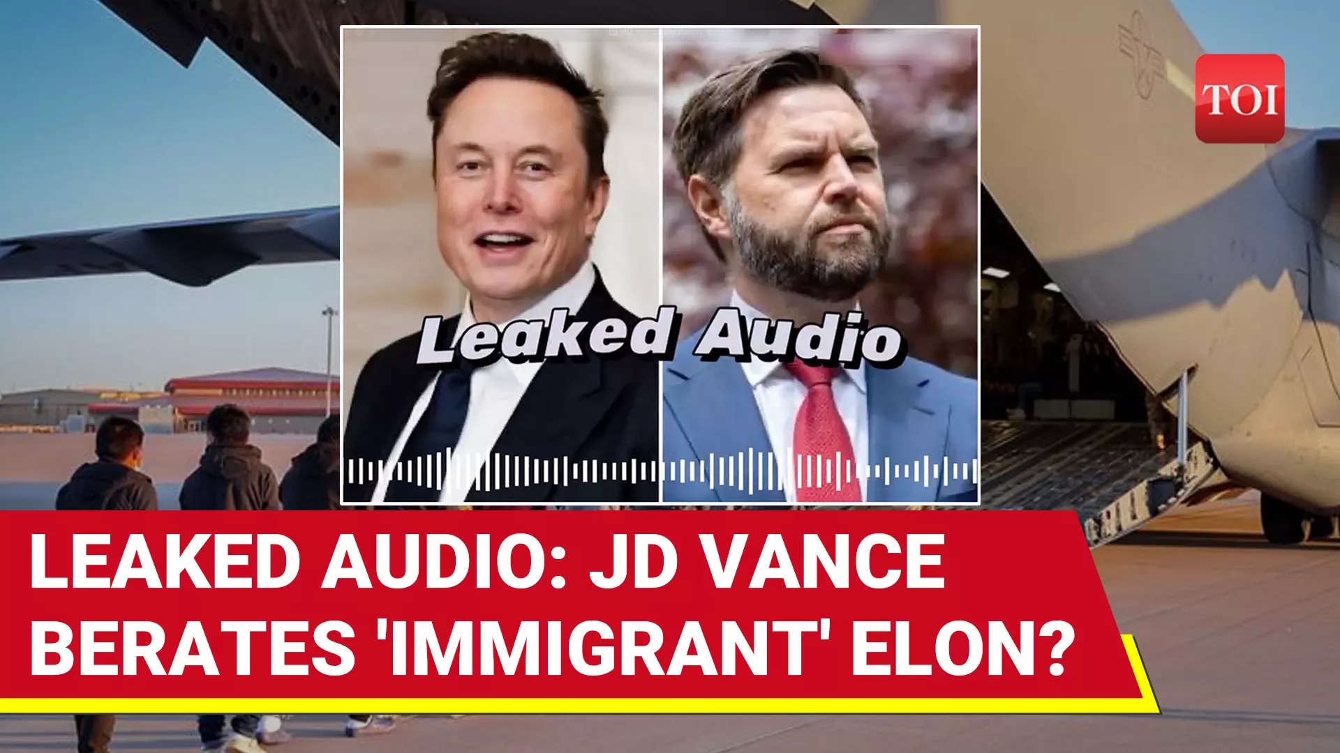 LEAKED: JD Vance 'SLAMS' 'Immigrant' Elon; Huge Uproar In U.S. Over