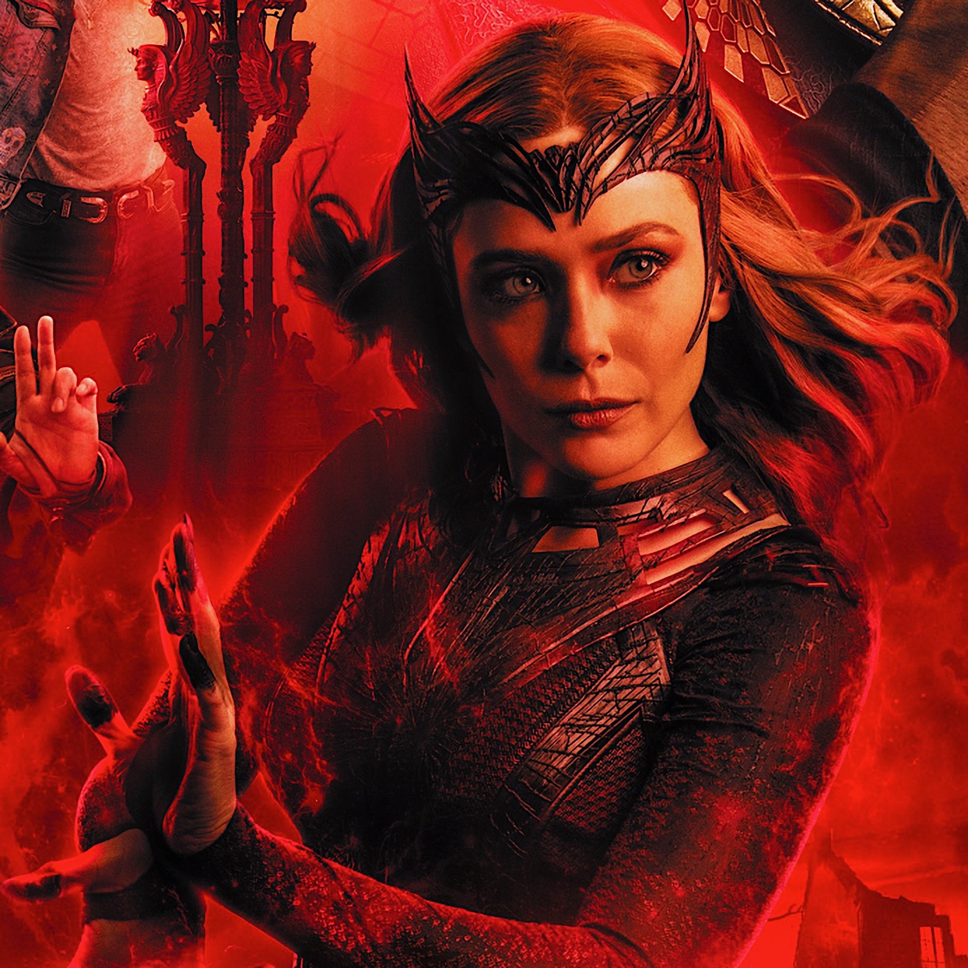 Elizabeth Olsen como la Bruja Escarlata en ‘Doctor Strange en el Multiverso de la Locura’ (Foto: Marvel)