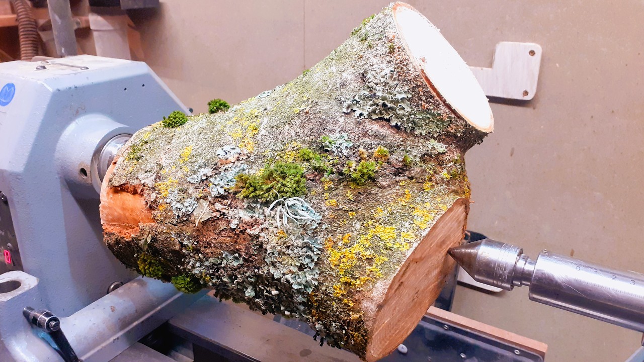 Why this log fought back on the lathe