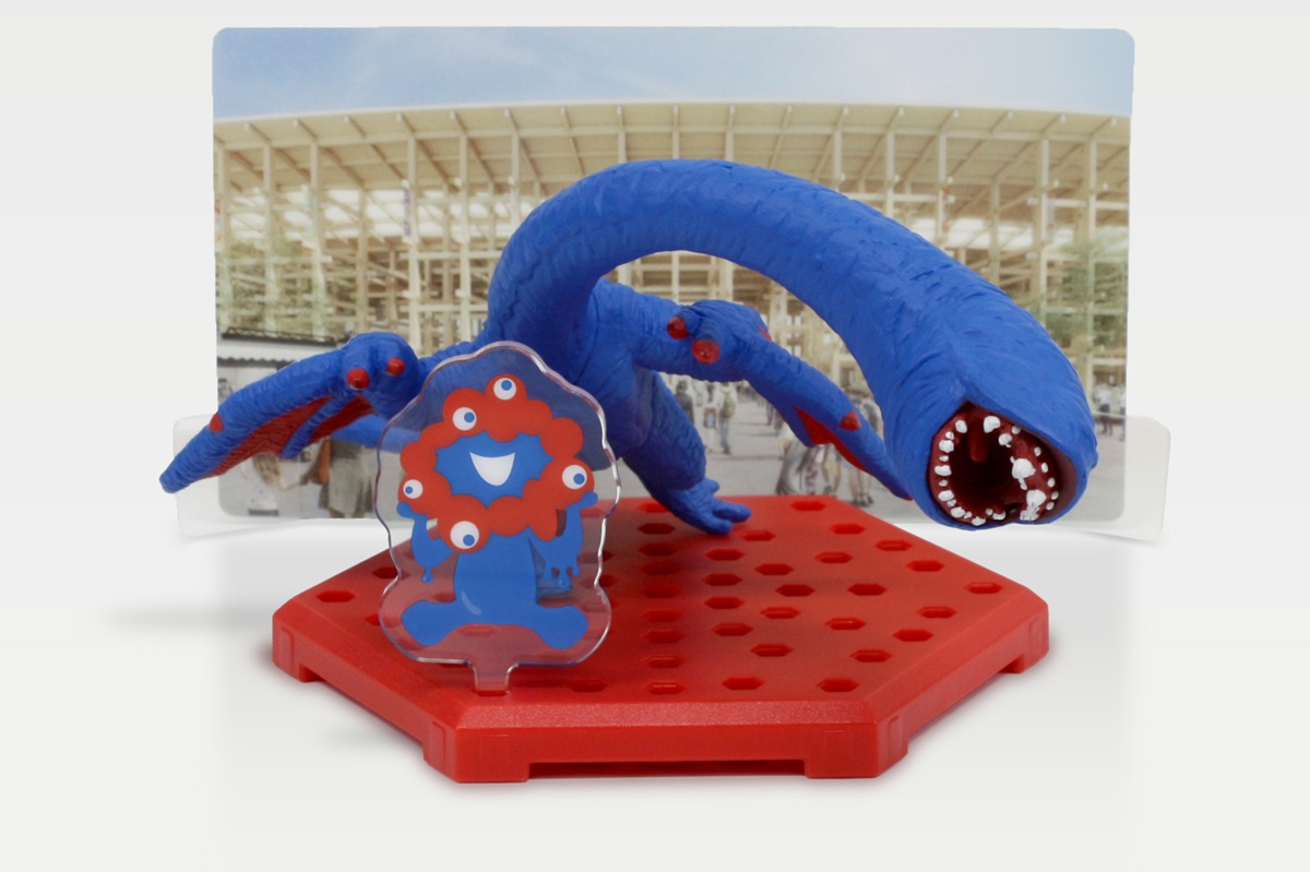 フルフル希少種!?大阪・関西万博で「モンハン」とミャクミャク様の