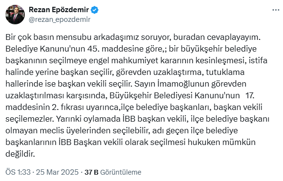 Belediye Kanunu'nda CHP'nin planlarını alt üst eden madde