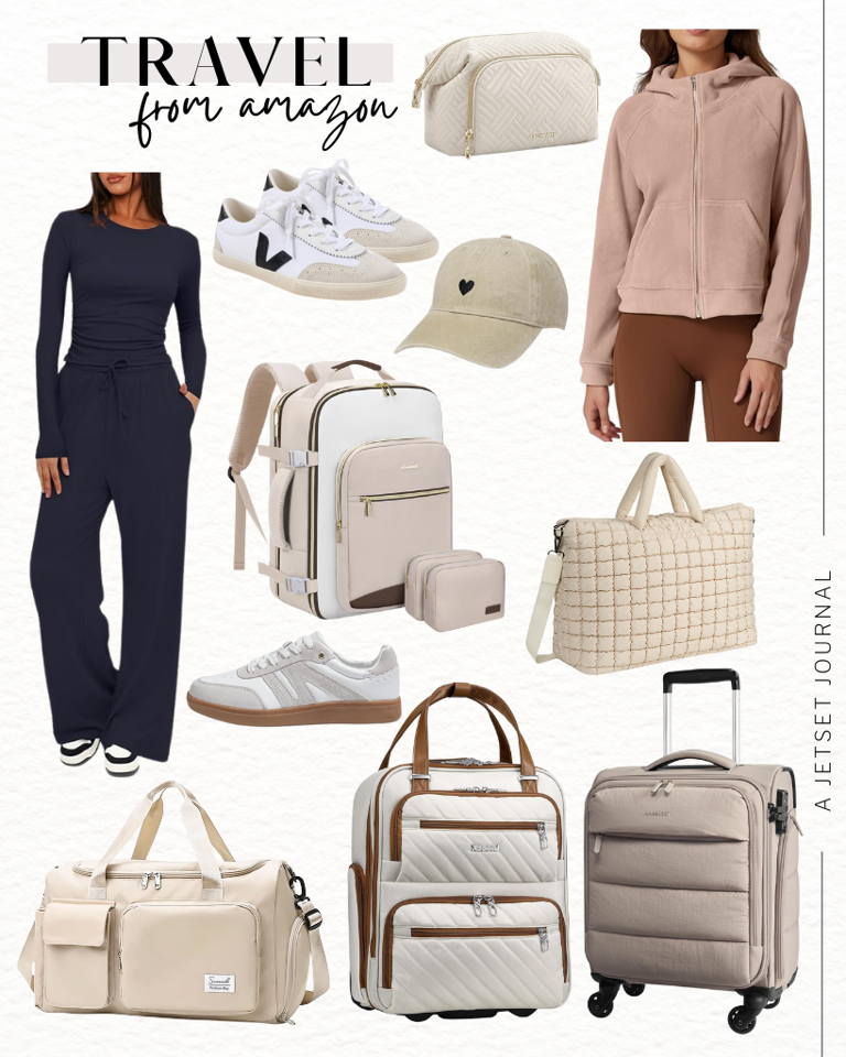 Travel looks and essentials to grab now