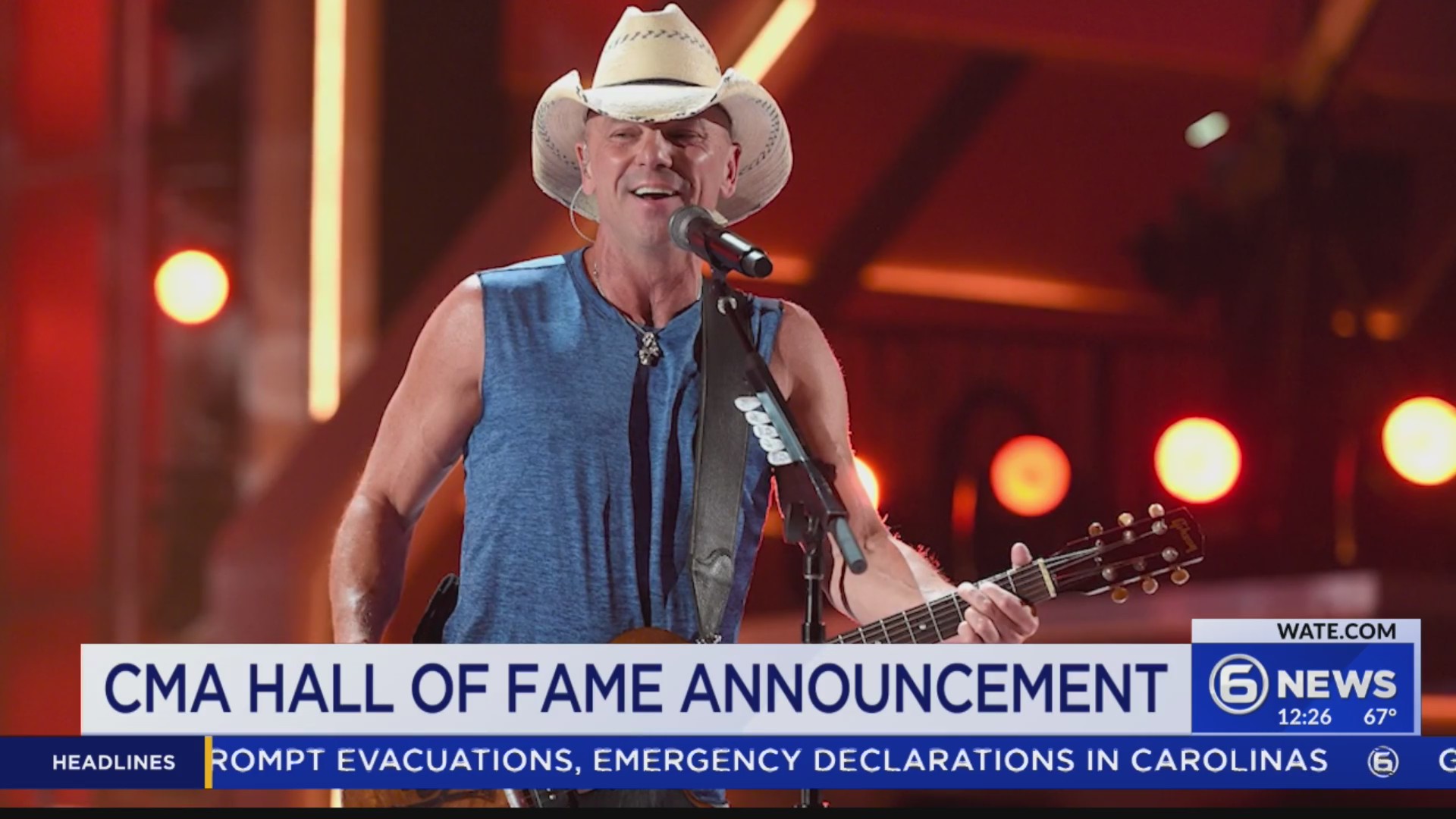 Knoxville’s Kenny Chesney to be inducted into Country Music Hall of Fame
