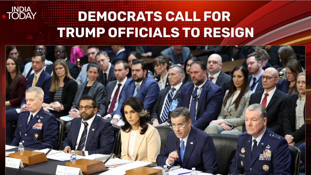 Senators grill Trump officials over war plan leak; US delegation in