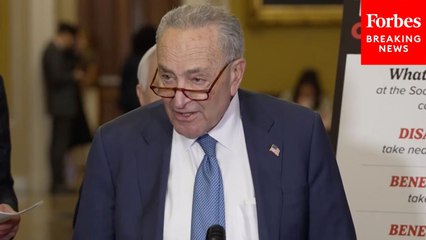 Schumer, Senate Democratic Leaders Slam Trump Officials For War Plans