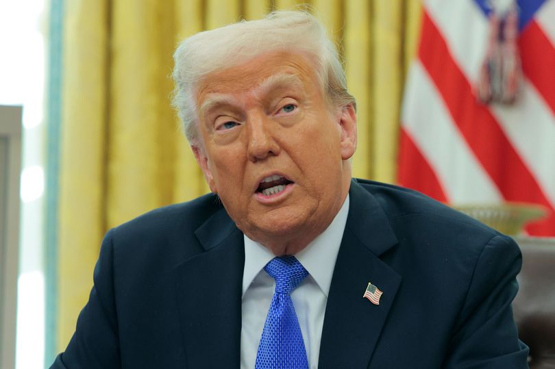 Donald Trump unleashes two-word attack on journalist who leaked war plan texts