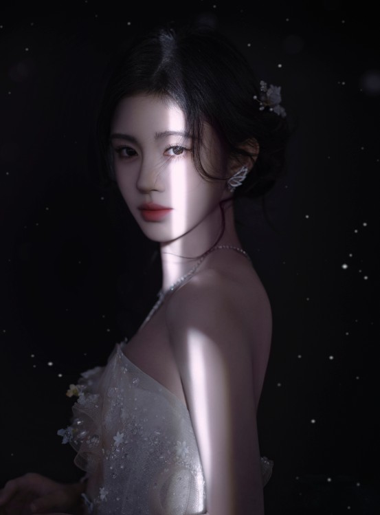 鞠婧祎的美清新自然