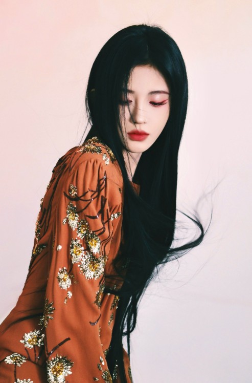 鞠婧祎的美清新自然