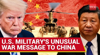 Shock in Beijing: Trump Military Vows To Crush 'Enemy' China | Pentagon