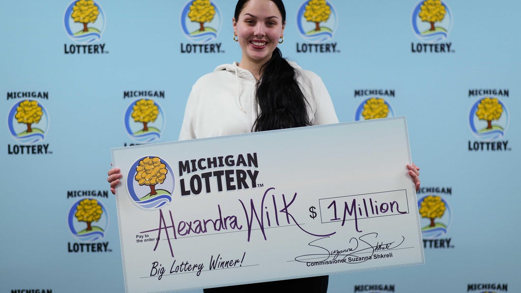 Michigan woman wins 1 million on scratchoff lottery ticket she