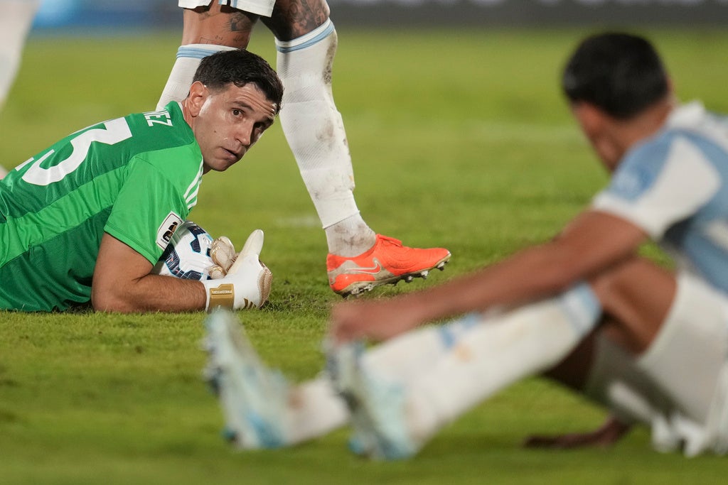 'Dibu' Martínez se burló de Brasil en goleada de Argentina y Scaloni lo ...