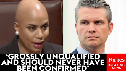 Ayanna Pressley Demands Pete Hegseth's Resignation In Wake Of Leaked
