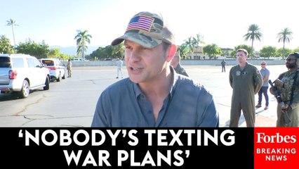 Sec. Pete Hegseth Speaks With Reporters Amid Leaked Signal Chat Scandal