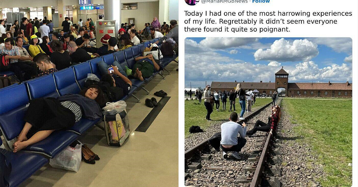 Disgusting Behavior 46 Entitled Tourists Ruining Things For Everyone Else