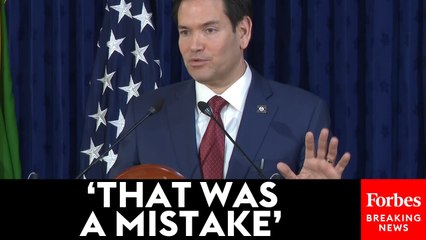 Rubio Issues Public Response To Signal Group Chat Leak Rocking Trump Admin.