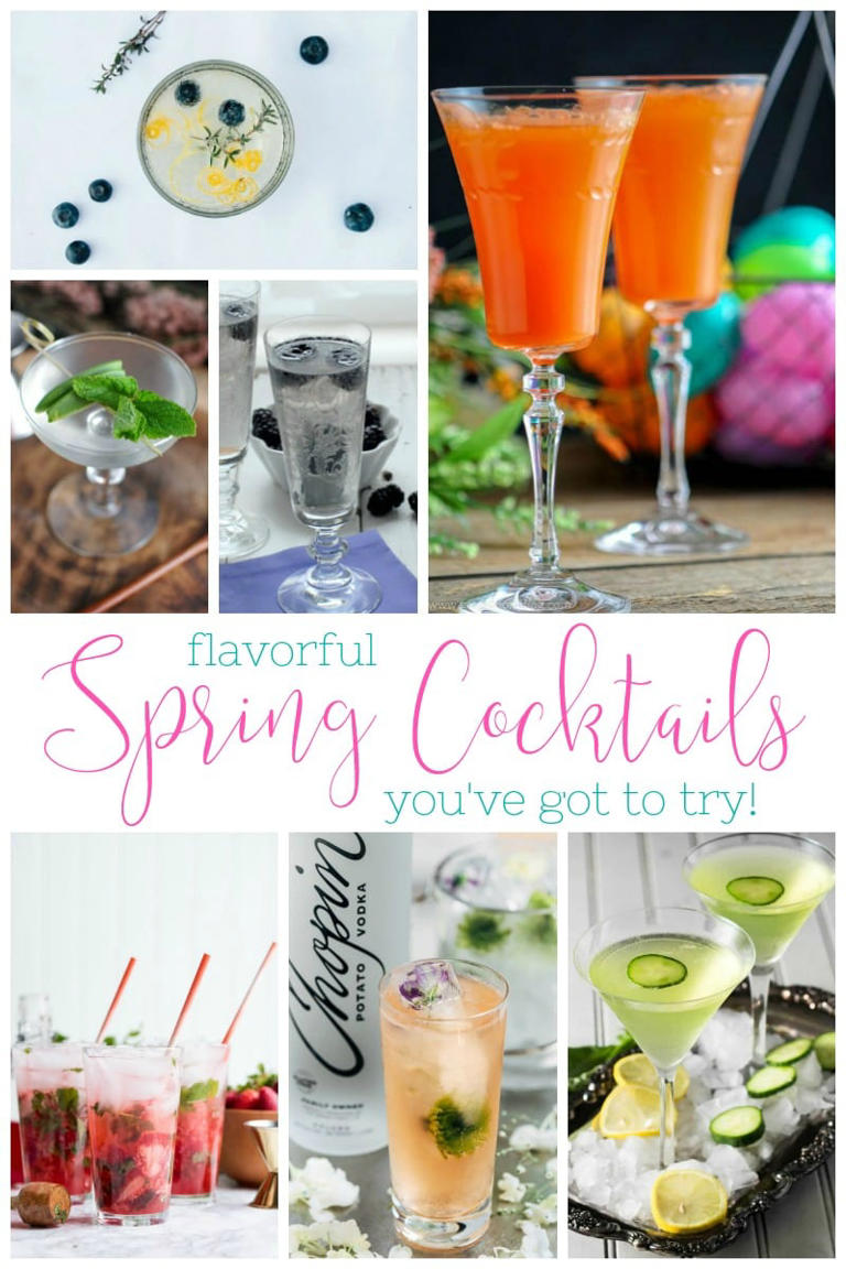 The BEST Spring Cocktails For You to Try!