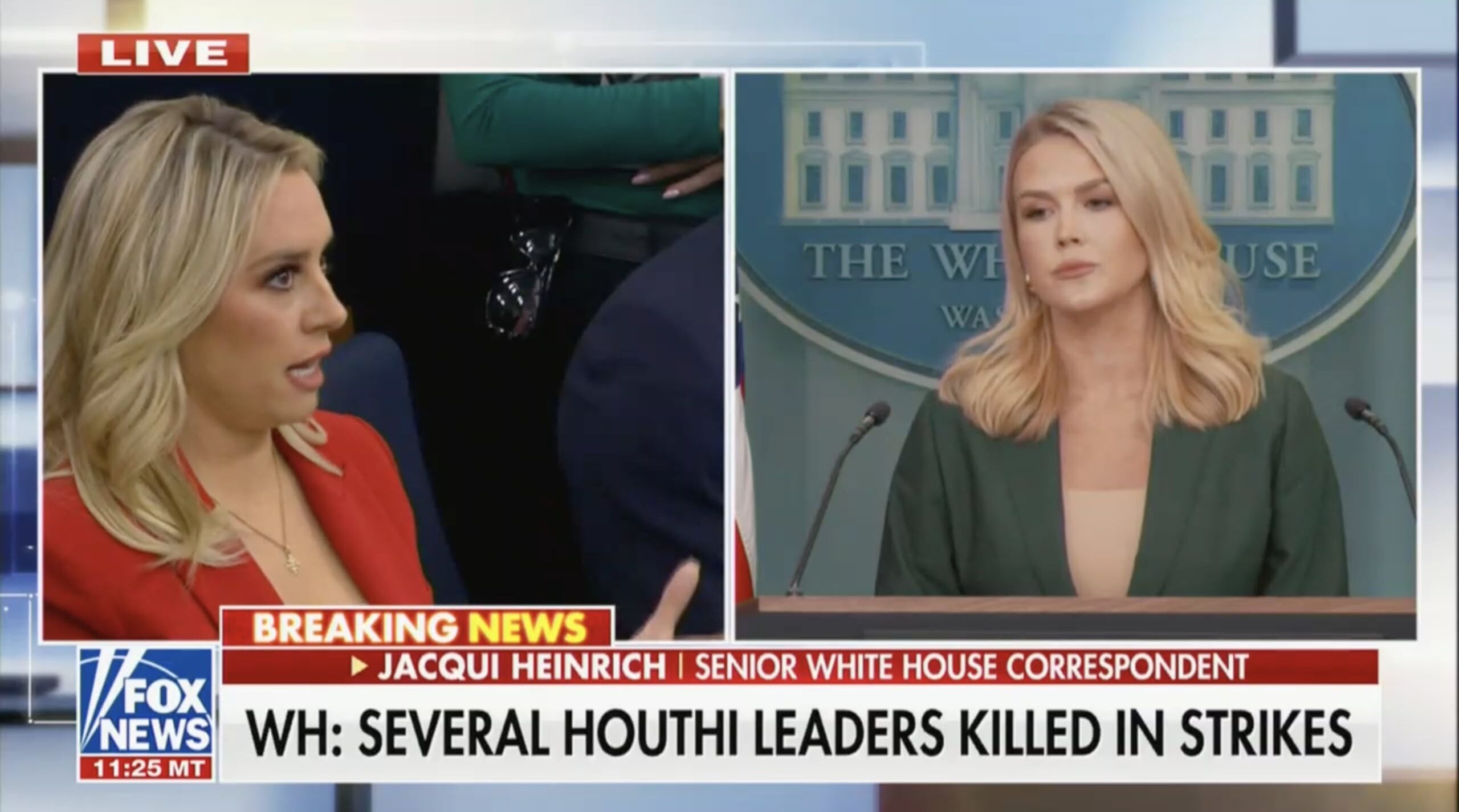 Fox’s Jacqui Heinrich Grills WH Spox Over Spin on Leaked Attack Info