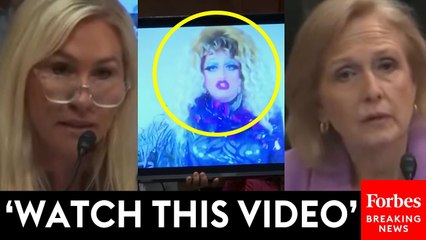 Marjorie Taylor Greene Accuses PBS CEO Of Lying Under Oath, Plays Video