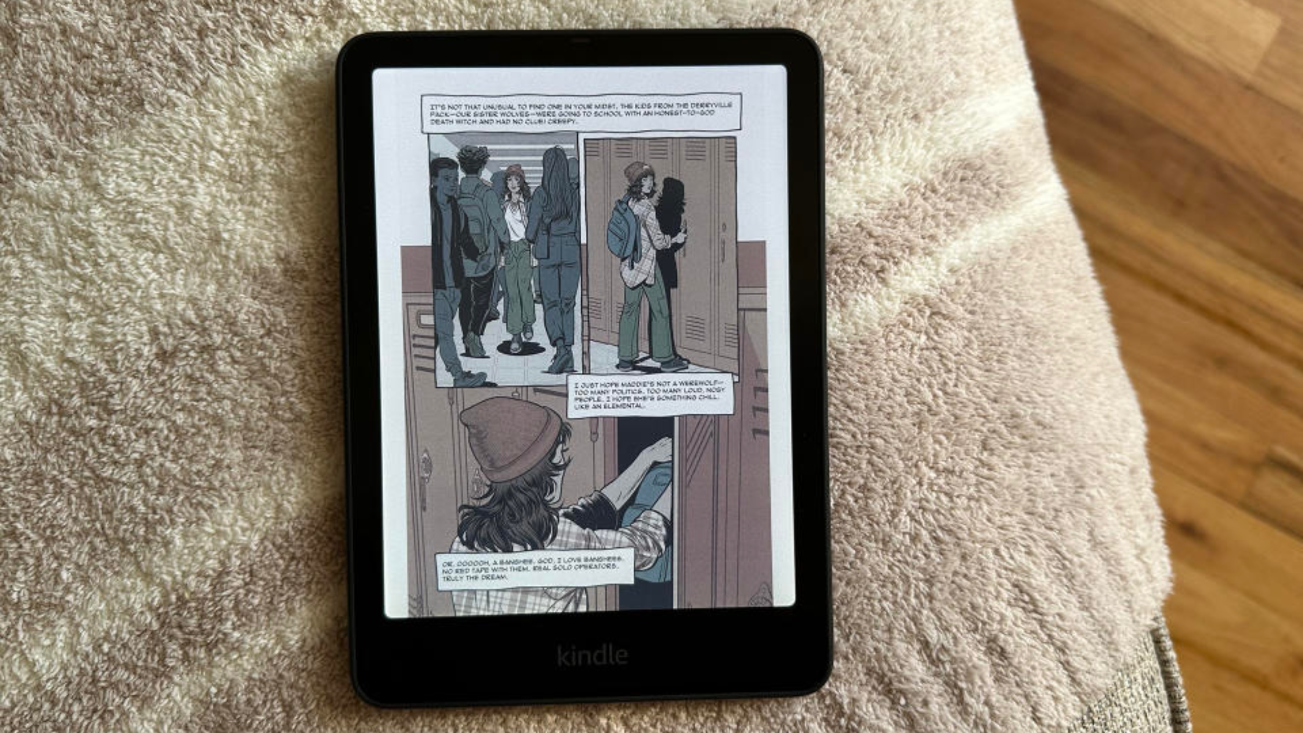 The latest Kindle update lets you turn pages by double-tapping