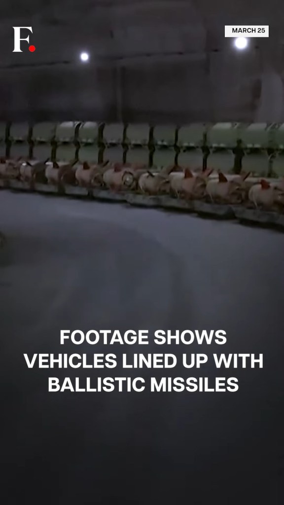 Iran reveals secret underground city armed with thousands of missiles