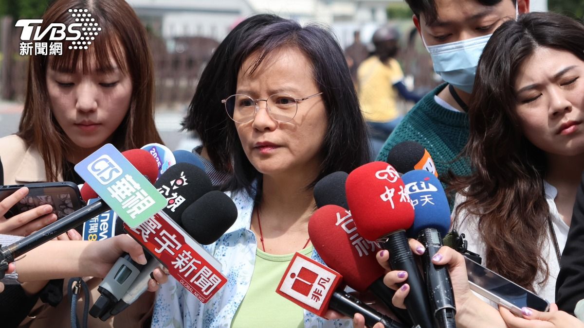 北一女教師區桂芝因宣傳兩岸徵文比賽遭檢舉。（圖／潘建樺攝）