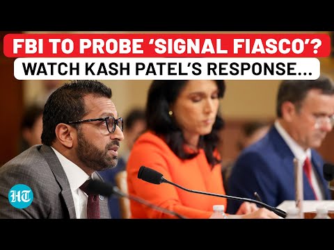 Trump's FBI Chief Kash Patel Clashes With Democrat Lawmaker Over