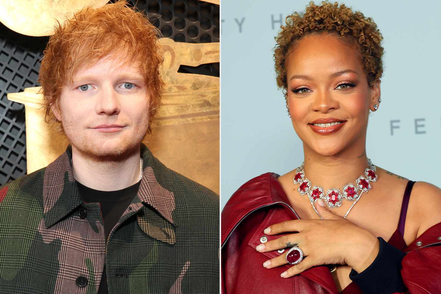 Ed Sheeran Says Rihanna Inspired Him to Write 2 of His Biggest Hit