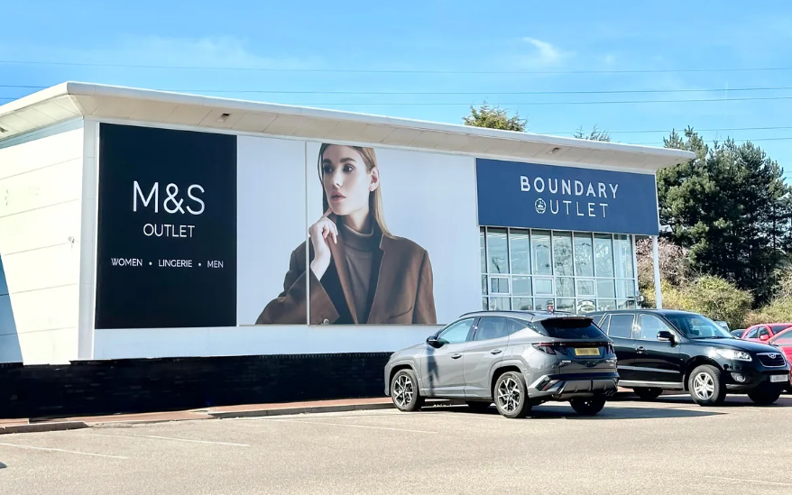 M&S outlet returns to West Midlands discount designer store near the M6