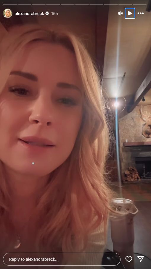 Alexandra Breckenridge revealed that she was shooting new scenes in Jack's bar