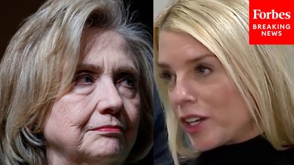 AG Pam Bondi Brings Up Hillary Clinton When Reporter Asks Her About