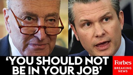 Chuck Schumer Shows No Mercy To Hegseth Over Leaked War Plans, Demands