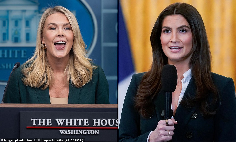 Leavitt shuts down Kaitlan Collins over group chat question