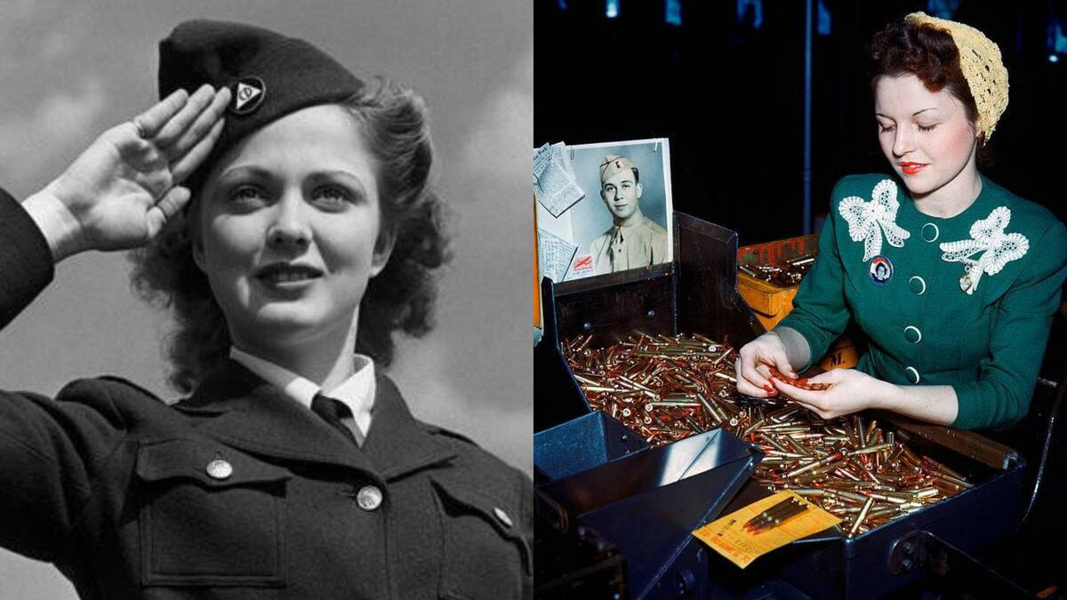 Vintage Photos Of Women Proudly Serving Their Country During World War II