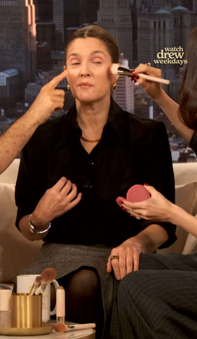 Watch Benny Blanco attempt to do Drew Barrymore’s makeup with help from