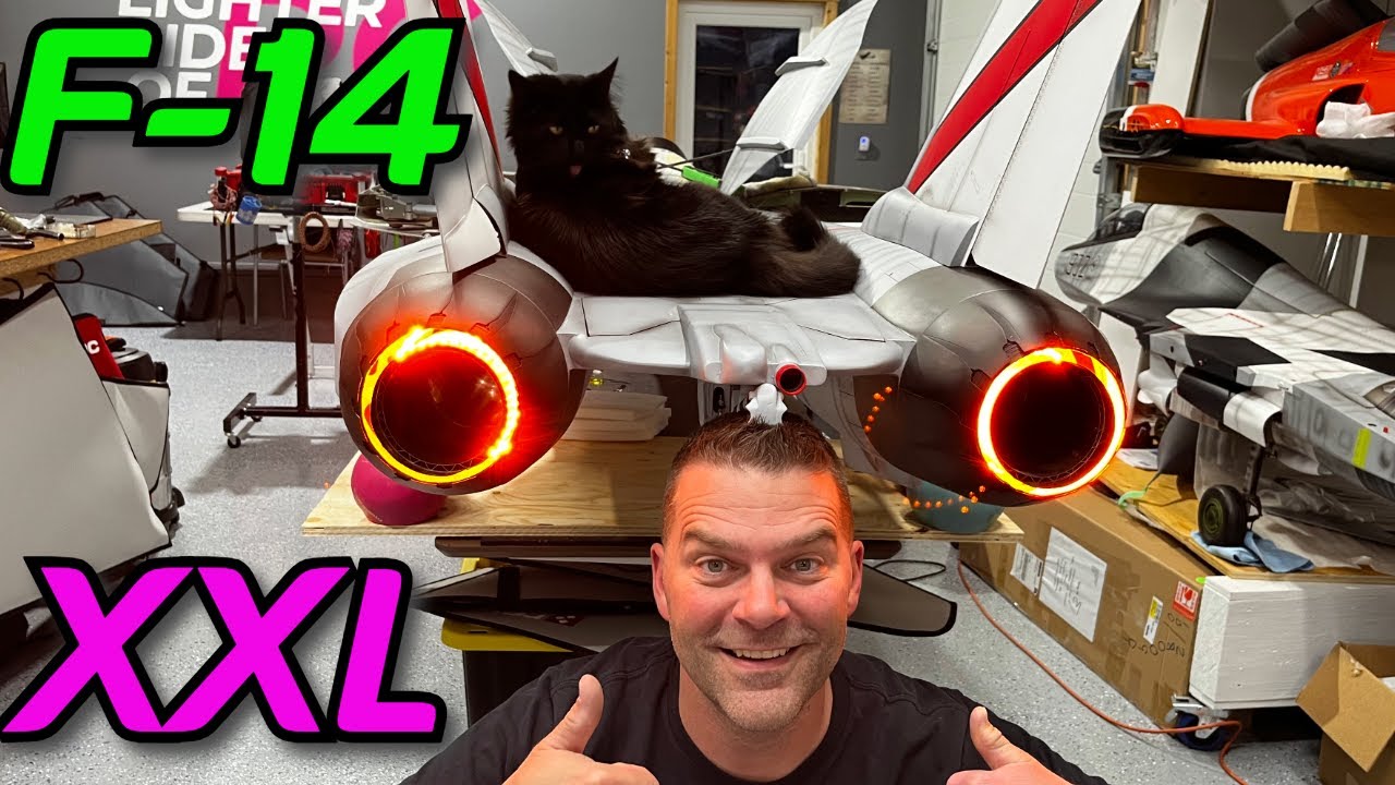 Finishing Touches - SKYMASTER F-14 XXL Build Series Episode 6 F14 Tomcat