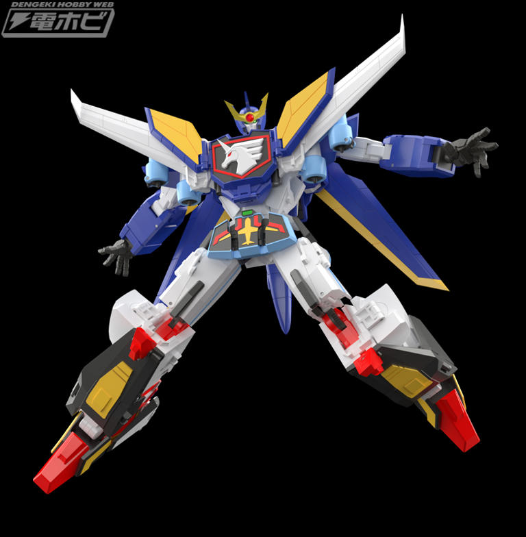 伝説の勇者ダ・ガーン』空の勇者・セイバーズ4体セットが「THE合体