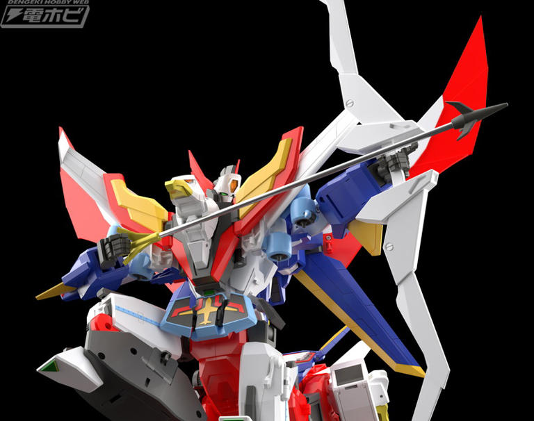 伝説の勇者ダ・ガーン』空の勇者・セイバーズ4体セットが「THE合体