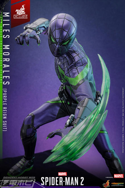 最安値ホットトイズSpider-Man2スパイダーマンパープルドミニオンスーツ ビデオゲーム・マスターピース】『Marvel's Spider-Man 2』1/6