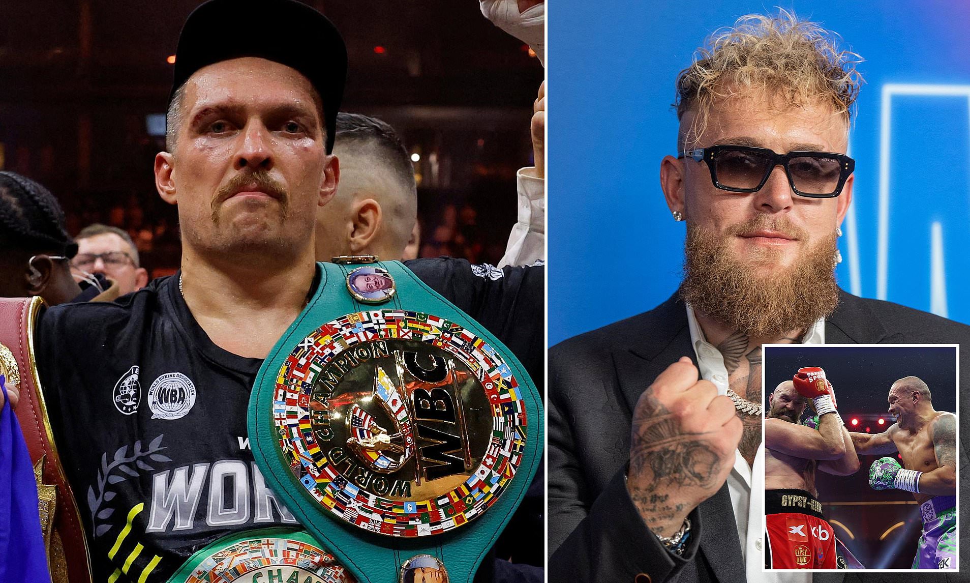 Oleksandr Usyk teases shock fight with Jake Paul but it wouldn