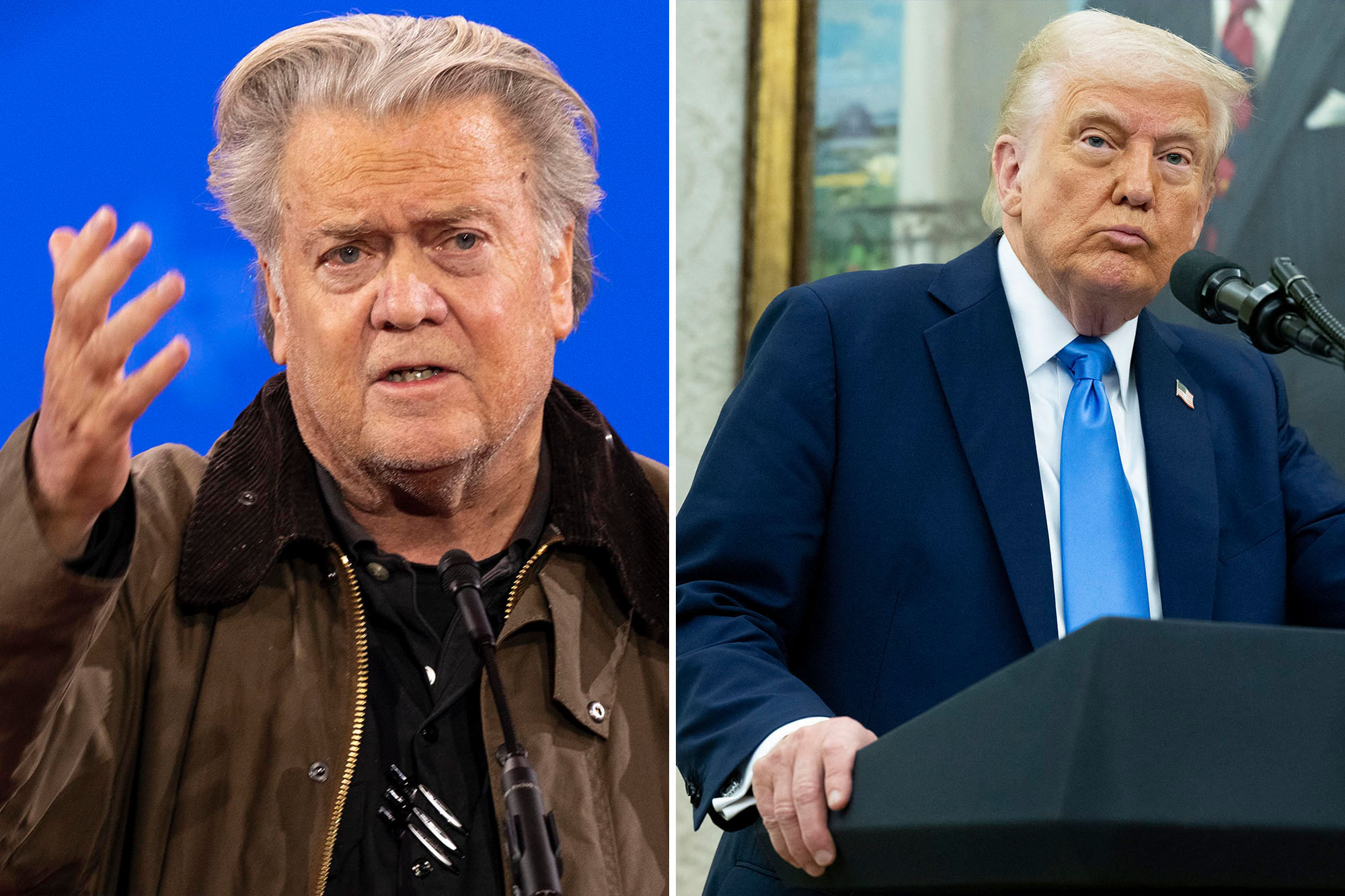 Steve Bannon claims Trump’s ‘going to prison’ if Dems take White House