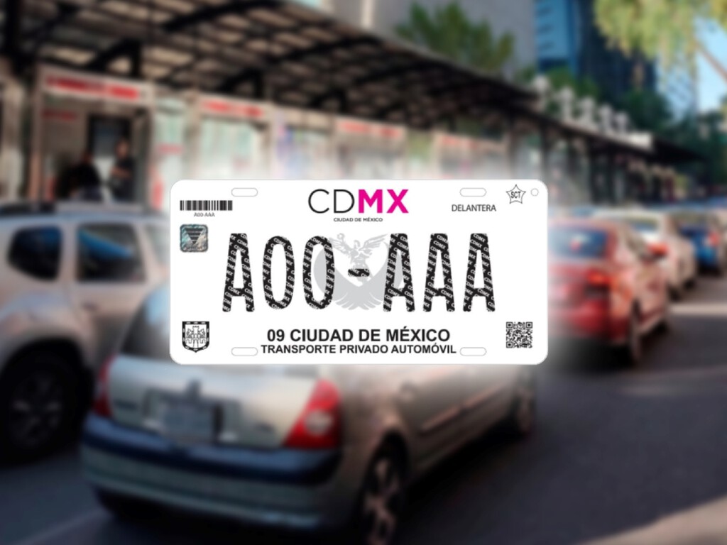 La SSC no permite el uso de algunos portaplacas para autos y motos en ...
