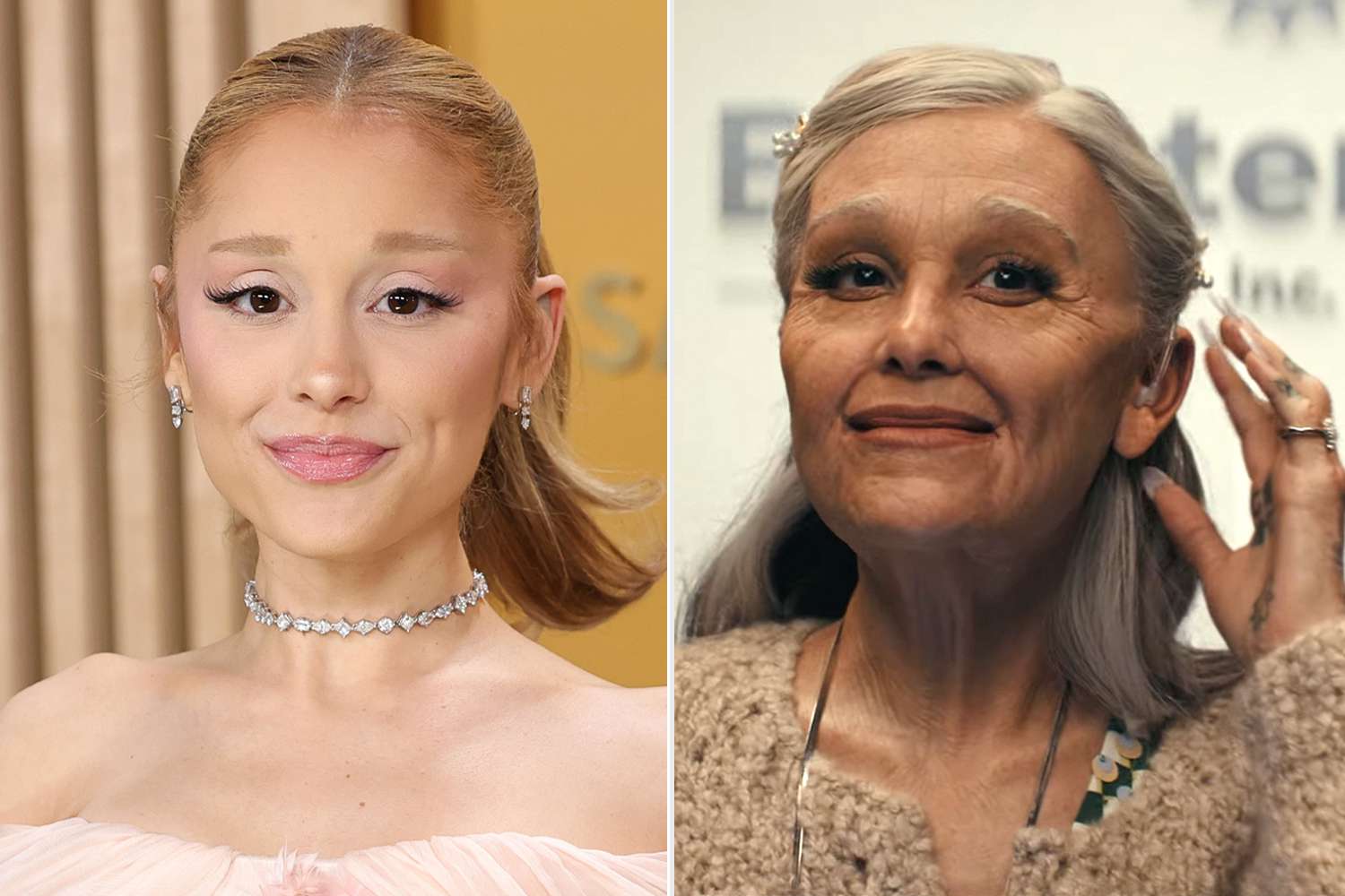 Ariana Grande Transforms into a Much Older Version of Herself with