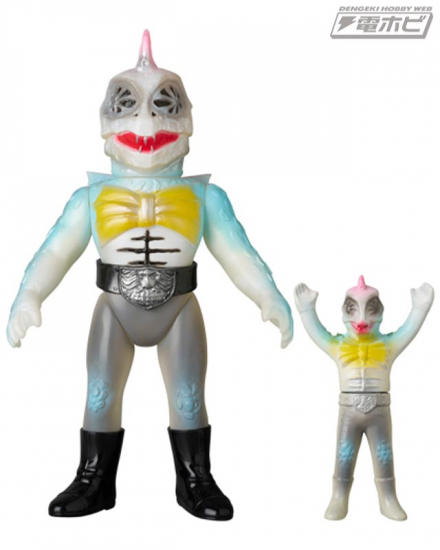 東映レトロソフビコレクションに「ロボメロ」が仲間入り！新色蓄光の