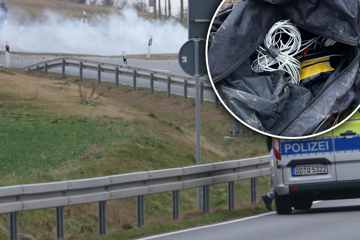 Stromnetz-Sabotage: Polizei findet Sprengstoff bei Tatverdächtigen