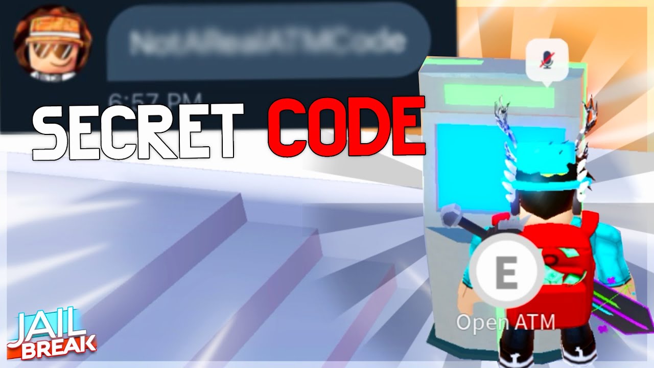 NEW SECRET ATM Code For CASH In Roblox Jailbreak