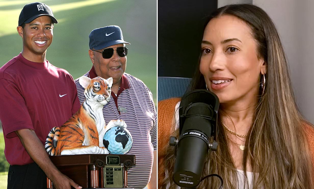 Emotional moment Tiger Woods' halfniece recalls special moment with